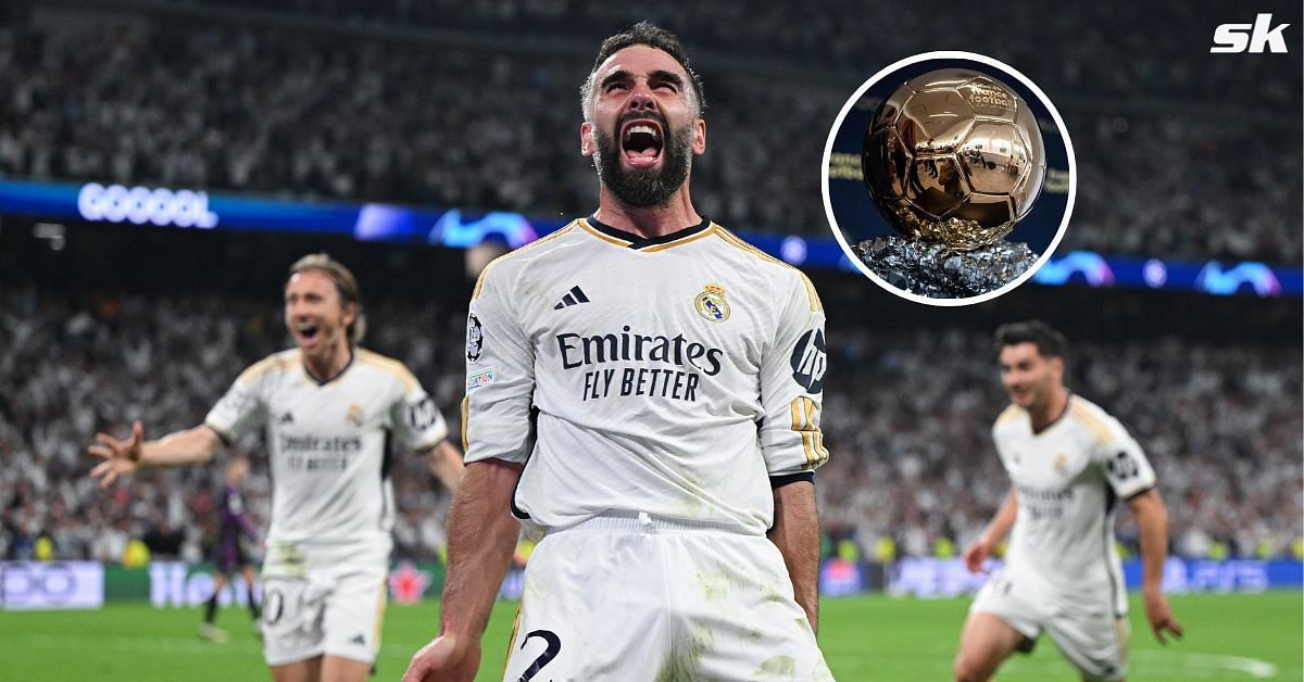 &ldquo;Maybe if I score 15 goals in the EURO&rdquo; - Real Madrid star Dani Carvajal on his chances to win Ballon d&rsquo;Or in 2024