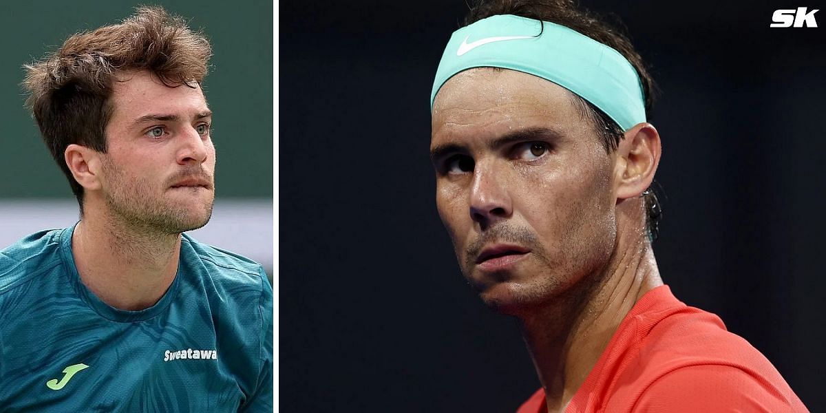 Pedro Martinez (L) and Rafael Nadal. Photos: Getty