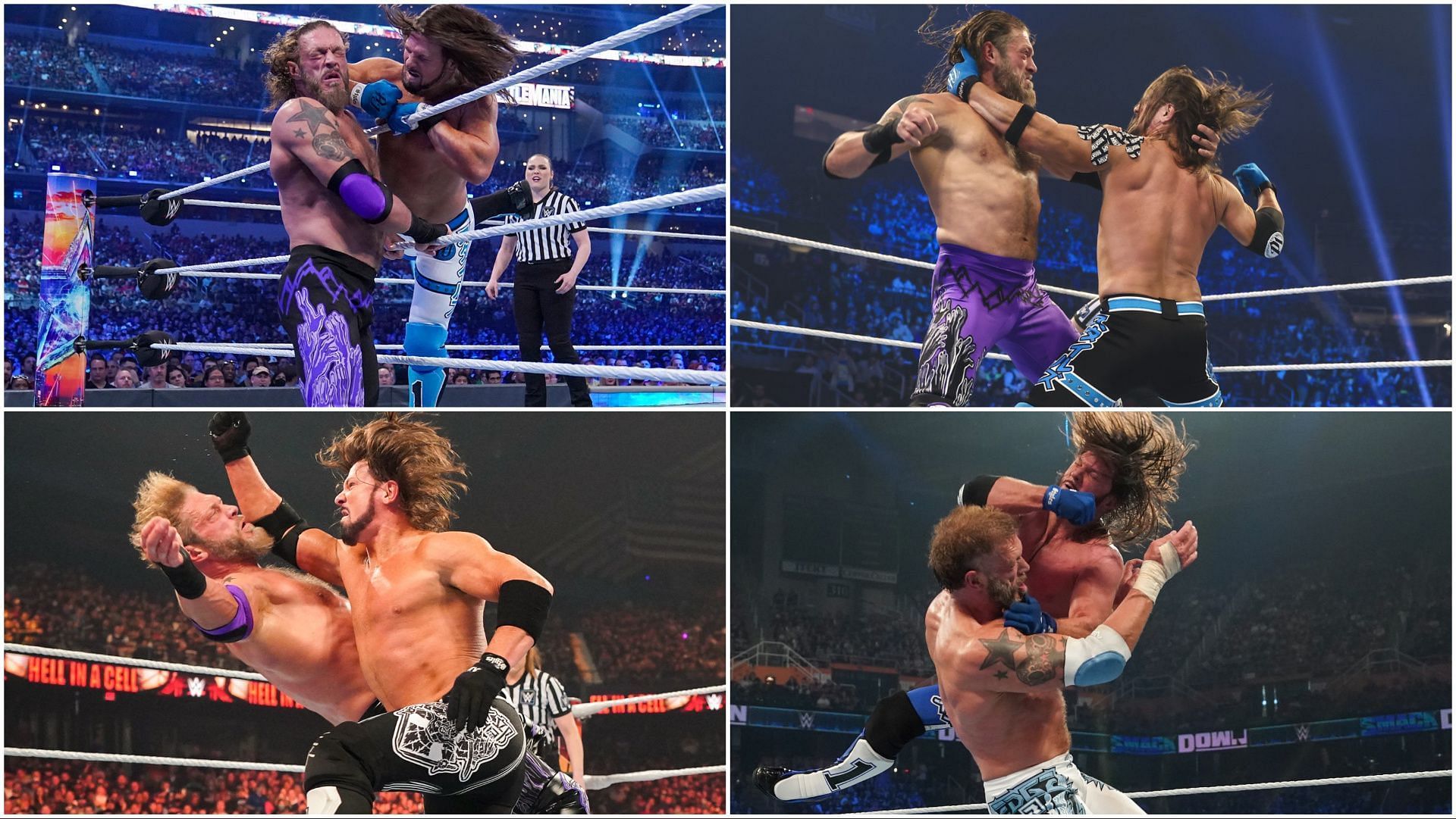 AJ Styles vs. Edge at WWE WrestleMania 38, WrestleMania Backlash, Hell In a Cell, SmackDown