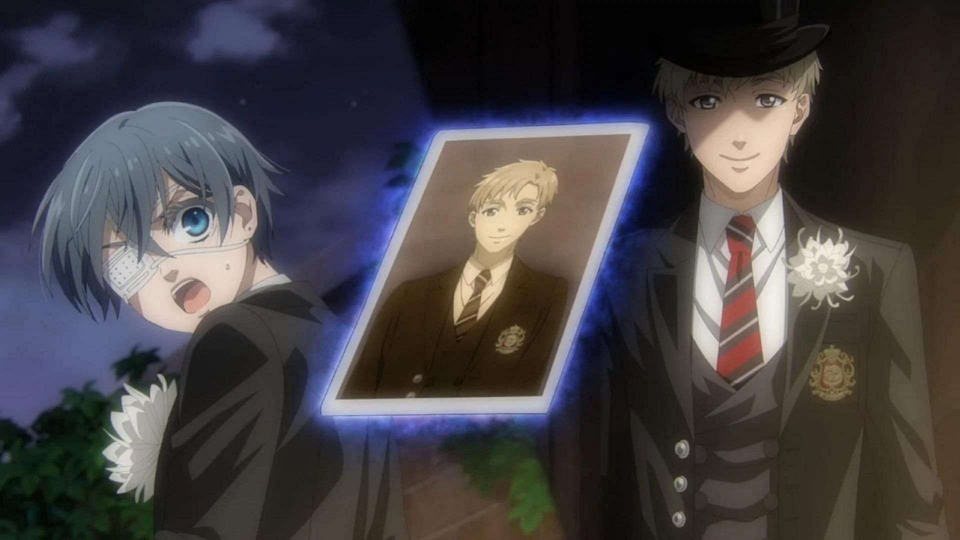 Derrick Arden making his first appearance in front of Ciel (Image via CloverWorks)