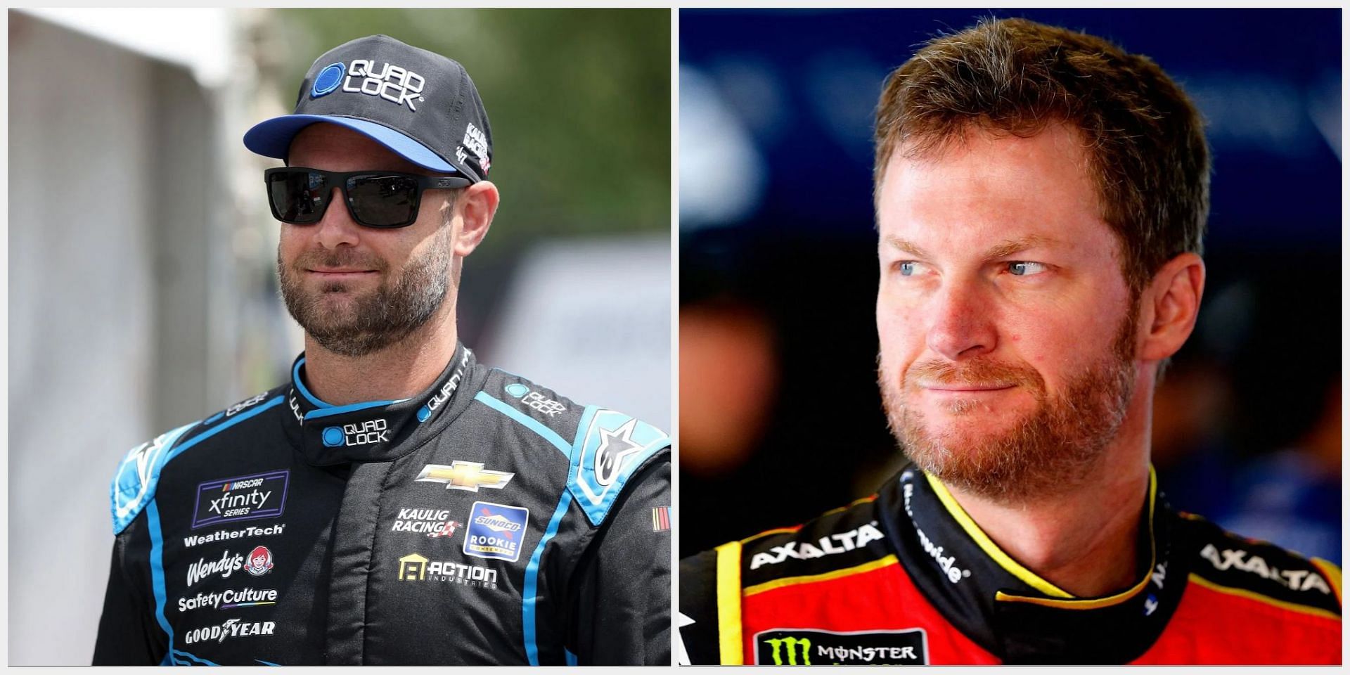 Dale Earnhardt Jr. and Shane van Gisbergen