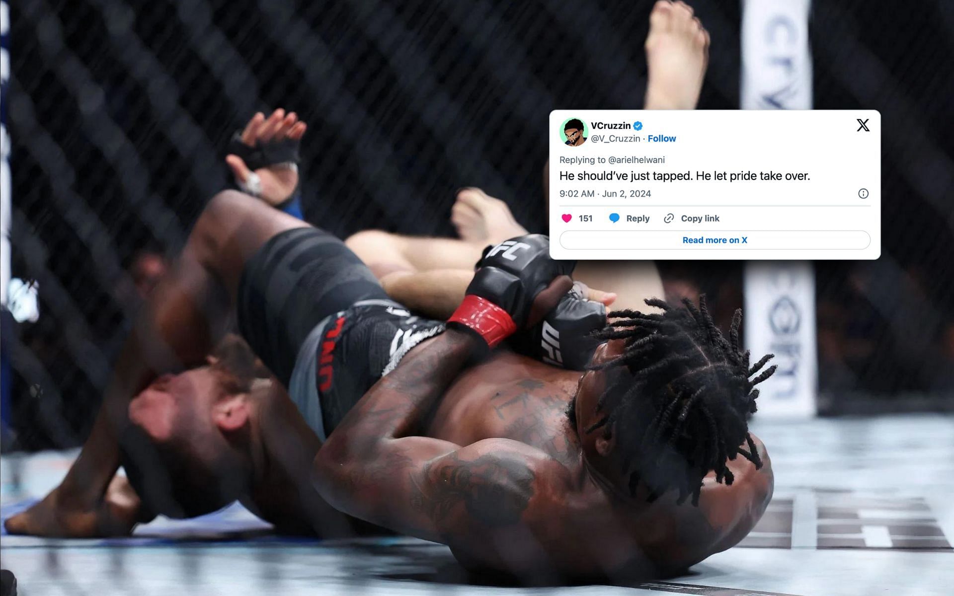 MMA community reacts to Kevin Holland