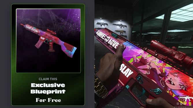 How to get free Game Is Love weapon blueprint in MW3 and Warzone