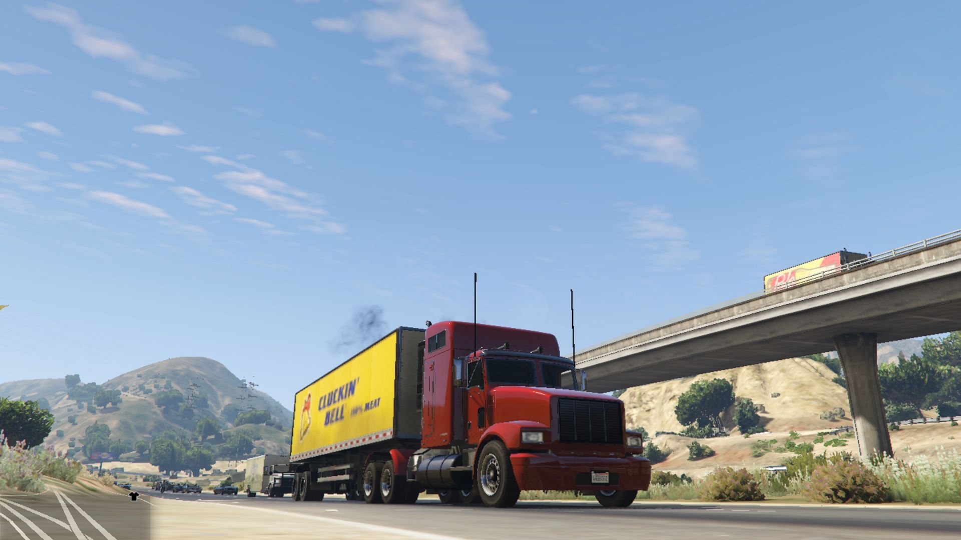 Trucking Missions add numerous new missions and tasks to GTA 5. (Image via Rockstar Games || gta5 mods)