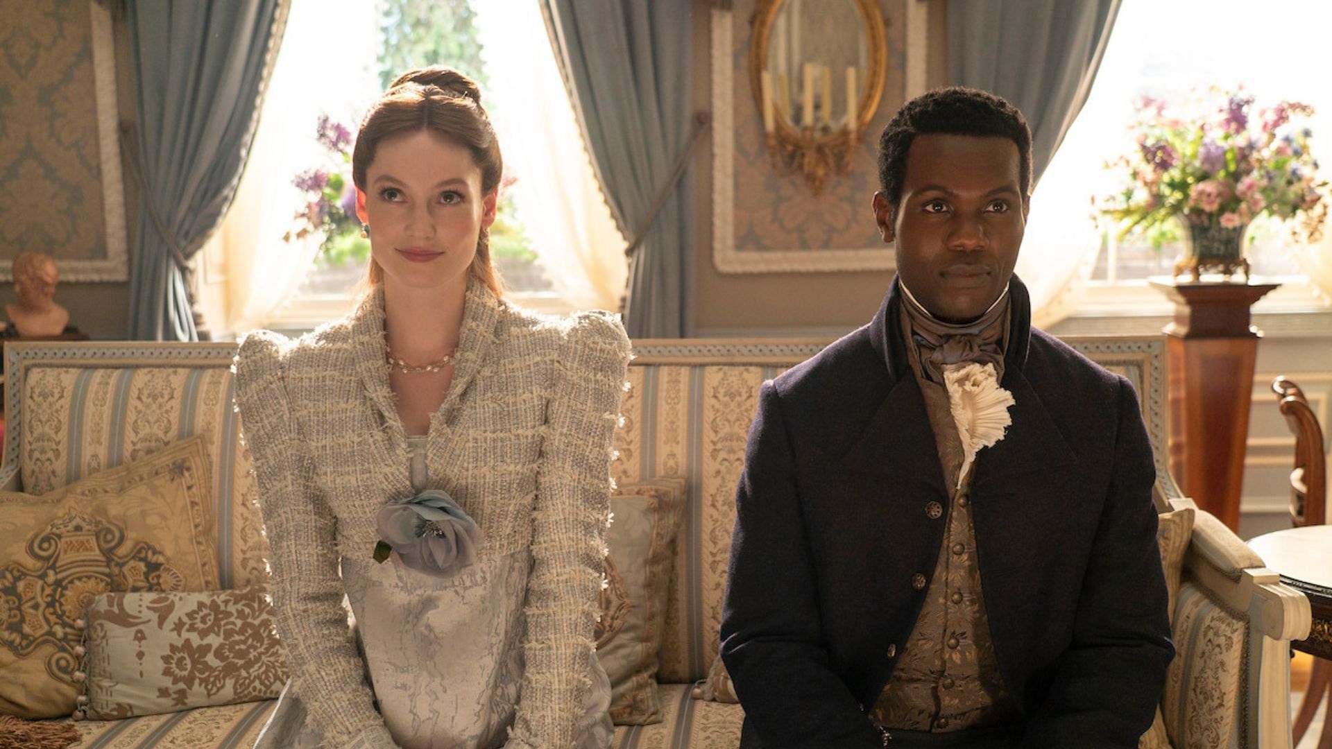 Francesca and Lord Sterling (Image via Netflix)