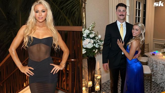 In Photos: Paul Skenes' girlfriend Olivia Dunne rocks all-black look by pairing high-neck crop top with swimsuit pants