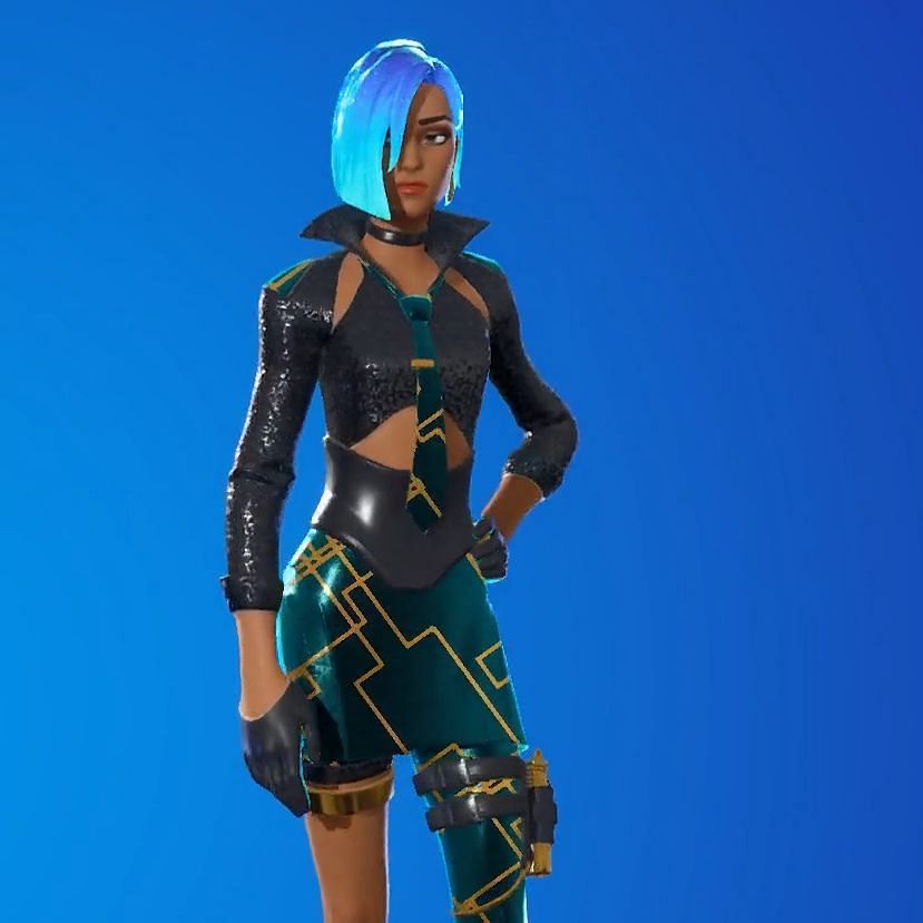 The unique shapes and stunning colors add depth to the already-popular Outfit (Image via Epic Games)