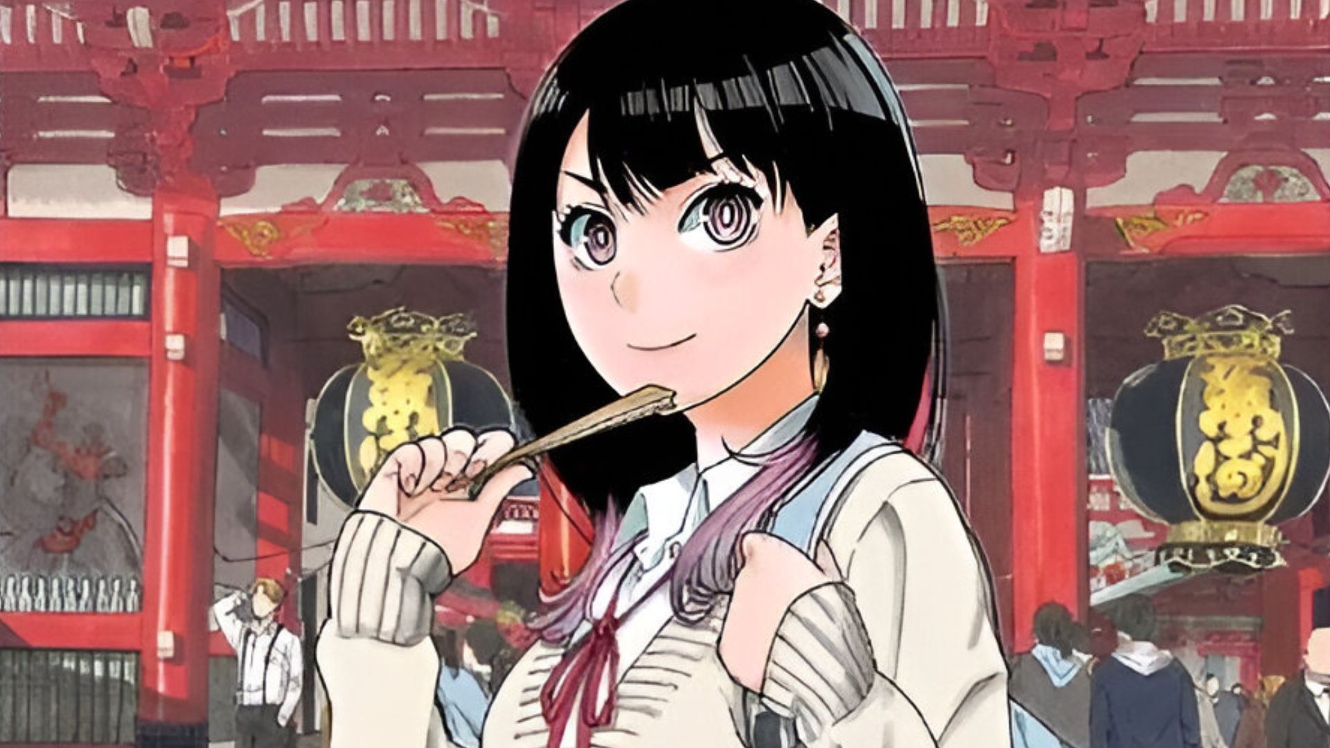 Akane Osaki as seen in Akane-banashi (Image via Shueisha)