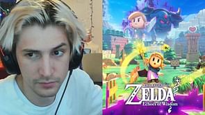 "It doesn't grow on you" - xQc left unimpressed after watching Nintendo unveil "The Legend of Zelda: Echoes of Wisdom"
