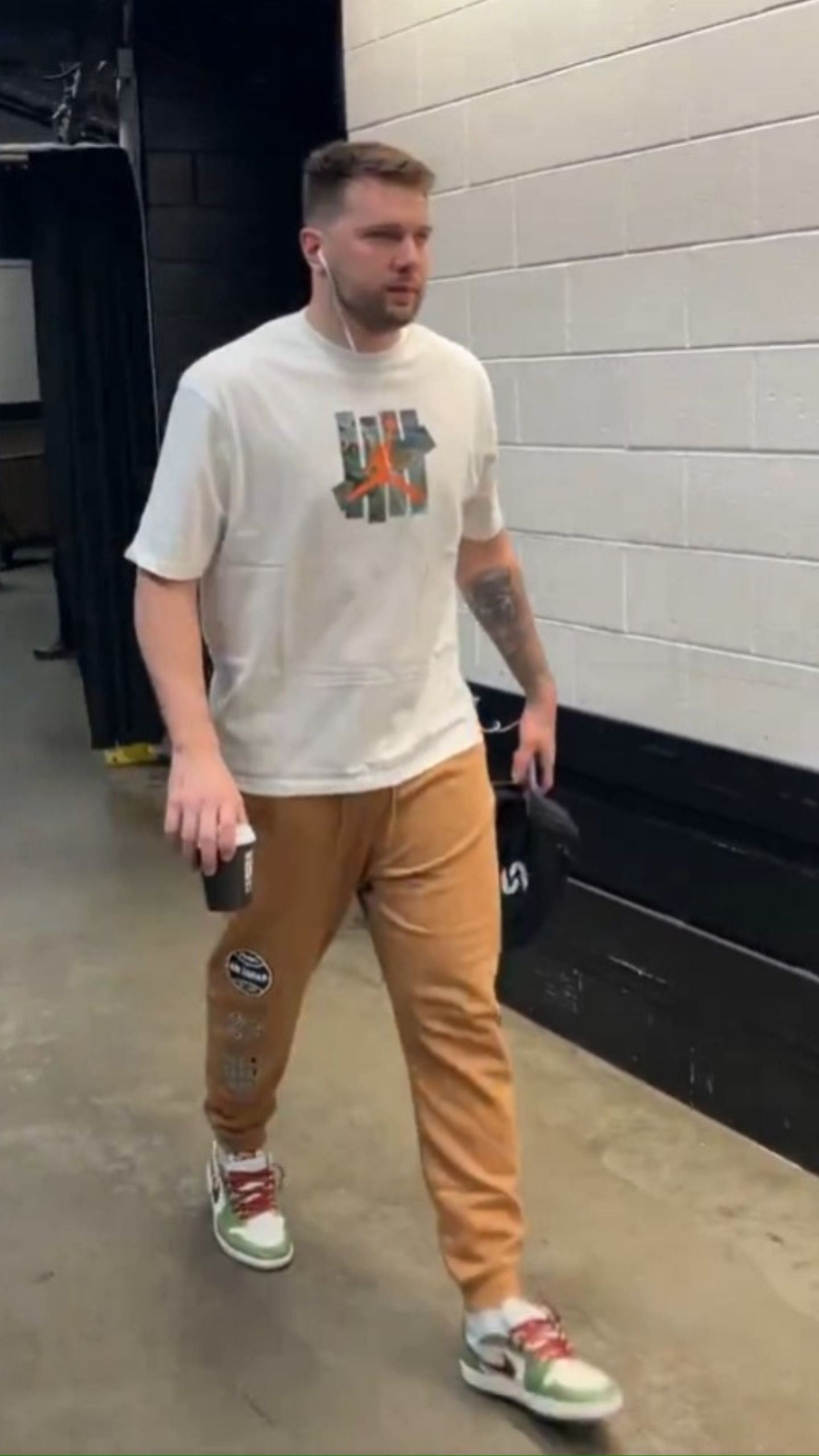 Doncic wears a shirt with a strong message ahead of Game 2