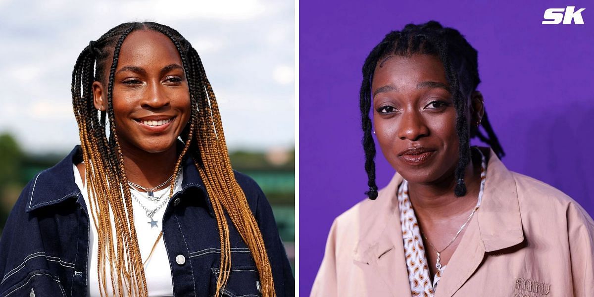 Coco Gauff (L) and Little Simz (R) (Source: Getty Images)