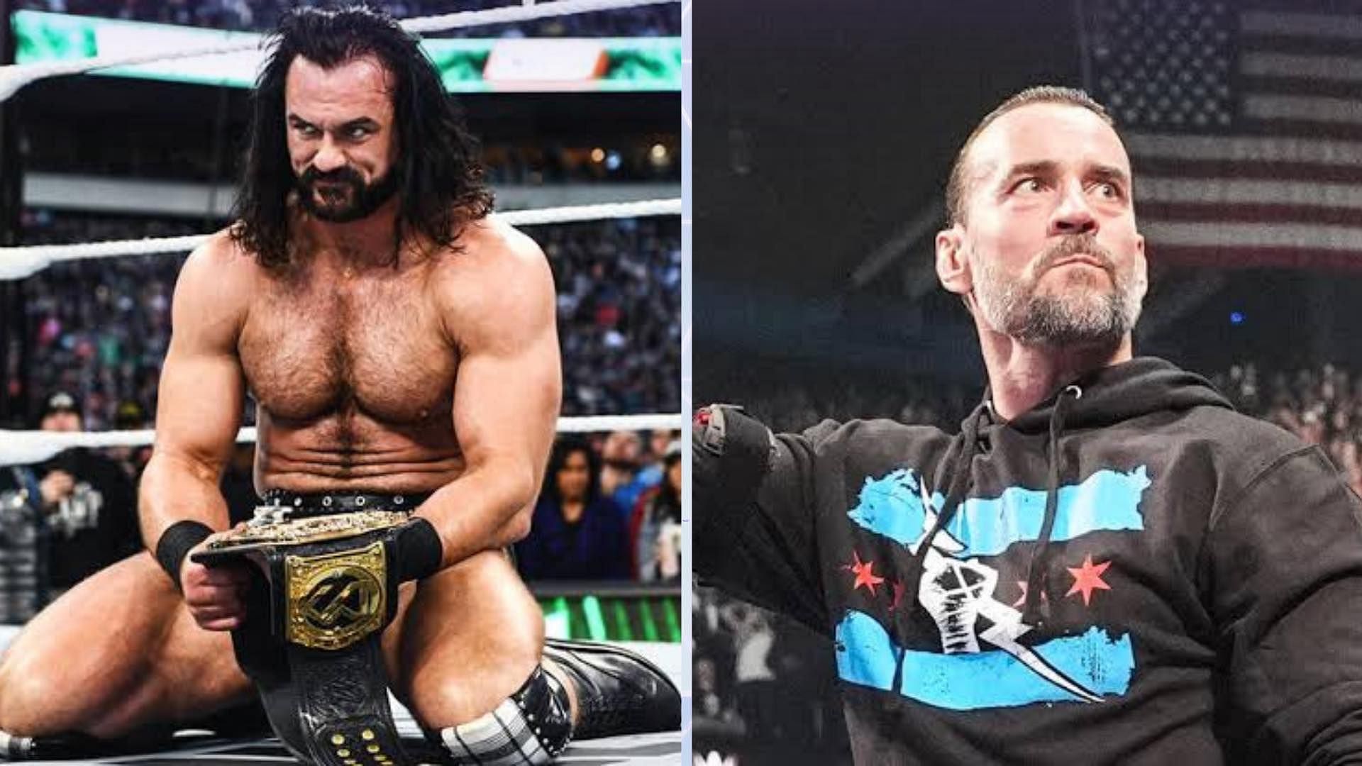 Drew McIntyre and CM Punk in picture
