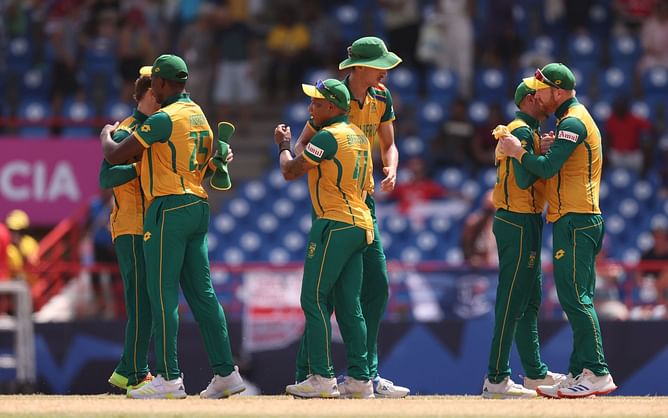 What will happen if the South Africa vs Afghanistan 2024 T20 World Cup semifinal is washed out due to rain?