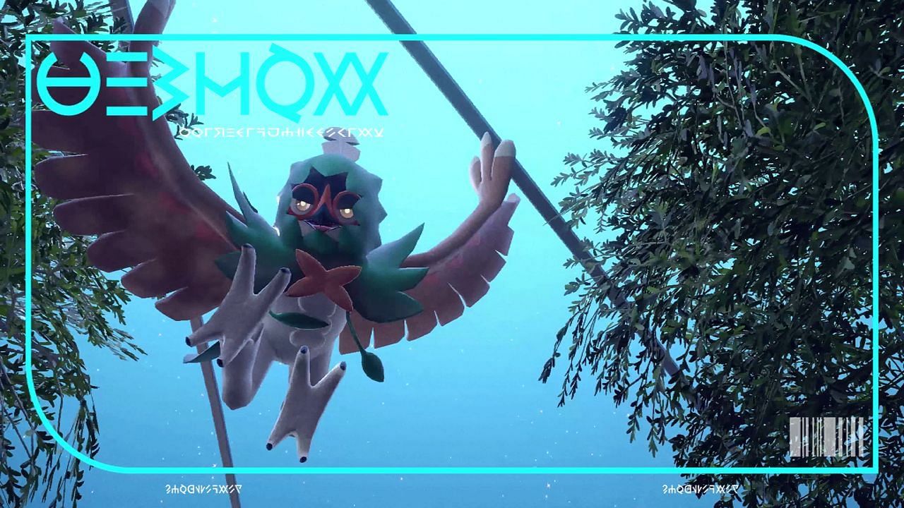 Decidueye is a surprisingly bulky Grass-type attacker (Image via Game Freak)