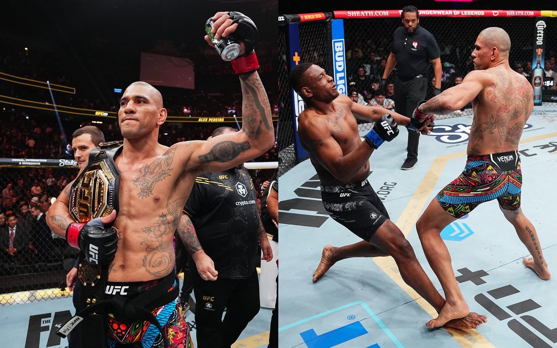 Alex Pereira Responds With Savage Six-word Comeback To Jamahal Hill's ...