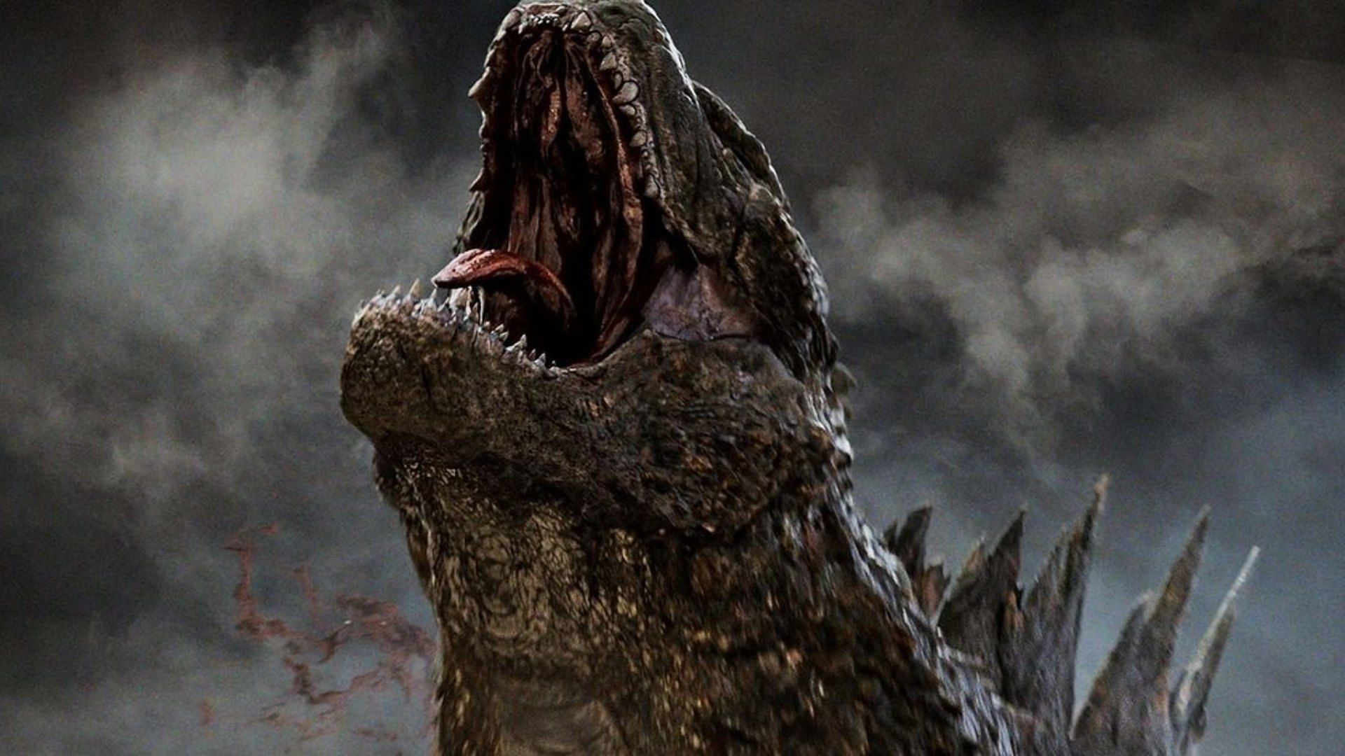 An image of the monster roaring (Image via Instagram/@Godzillamovie)