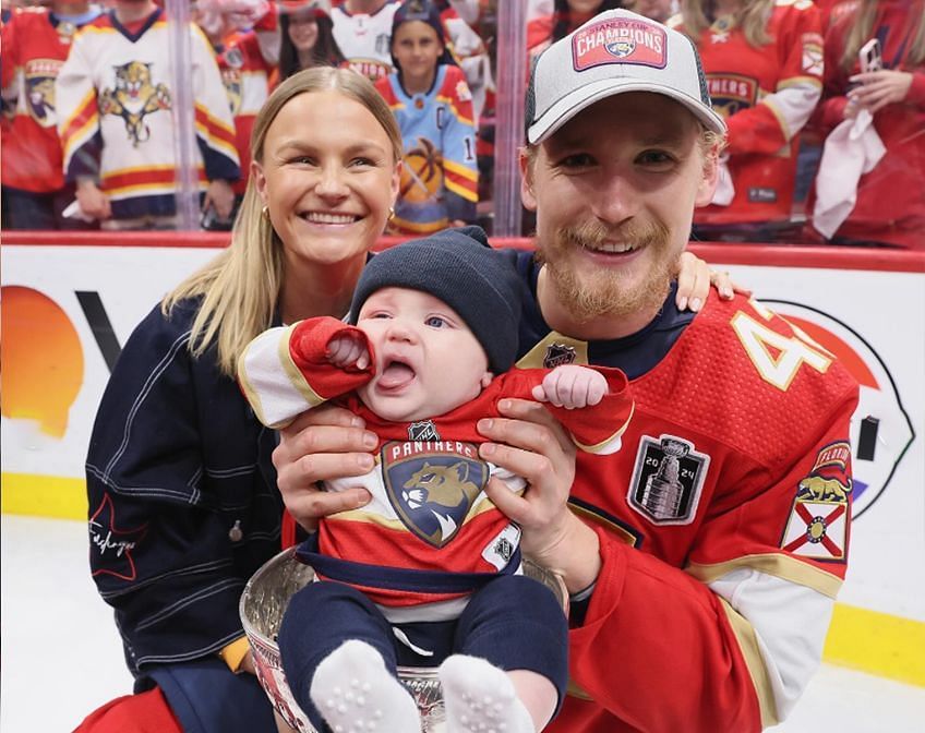 In Photos: Florida Panthers stars Evan Rodrigues, Jonah Gadjovich and ...