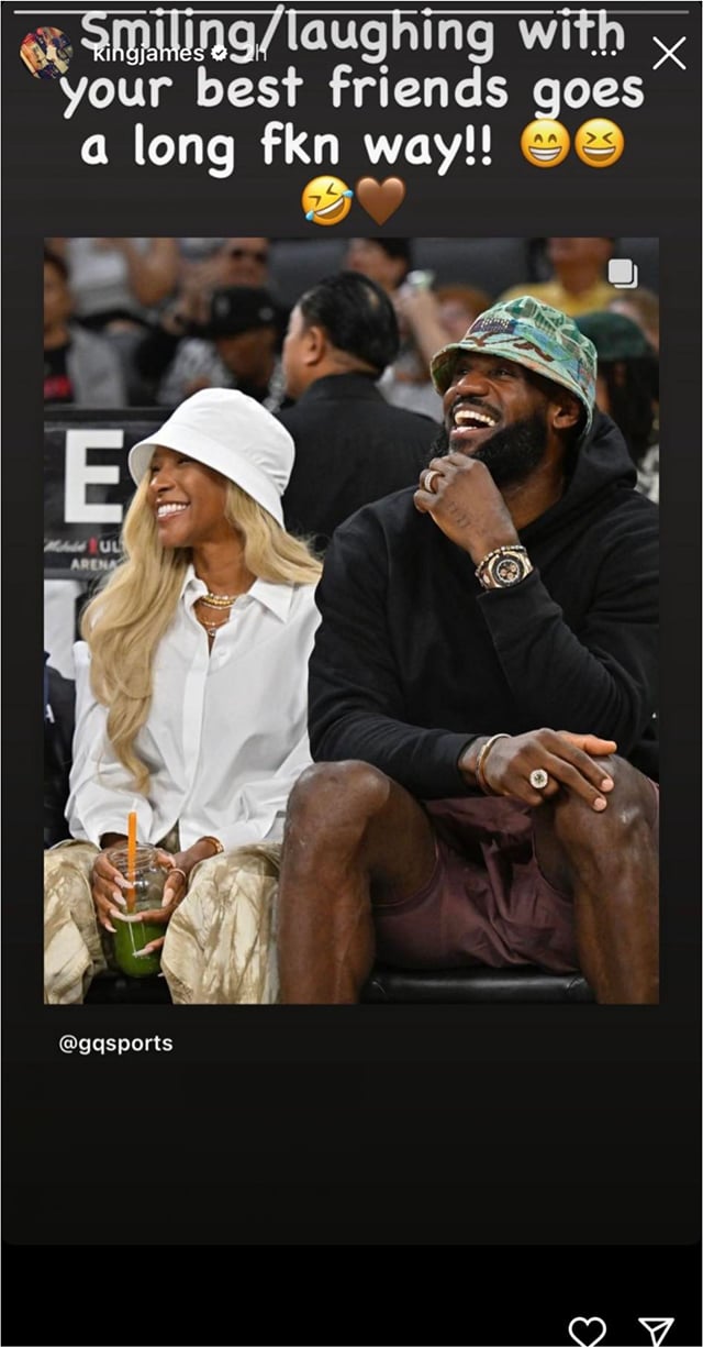"Crown her Ayeee!" - LeBron James calls wife Savannah 'best friend ...