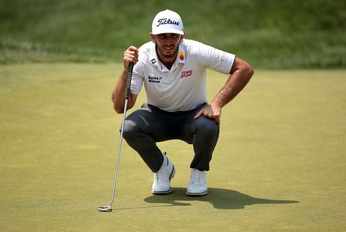 Max Homa during the Travelers Championship - Round One