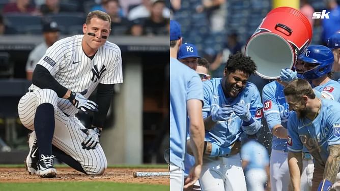 "You gotta be kidding me" "Dude what was that" - Yankees fans frustrated after bullpen struggles to keep Royals down