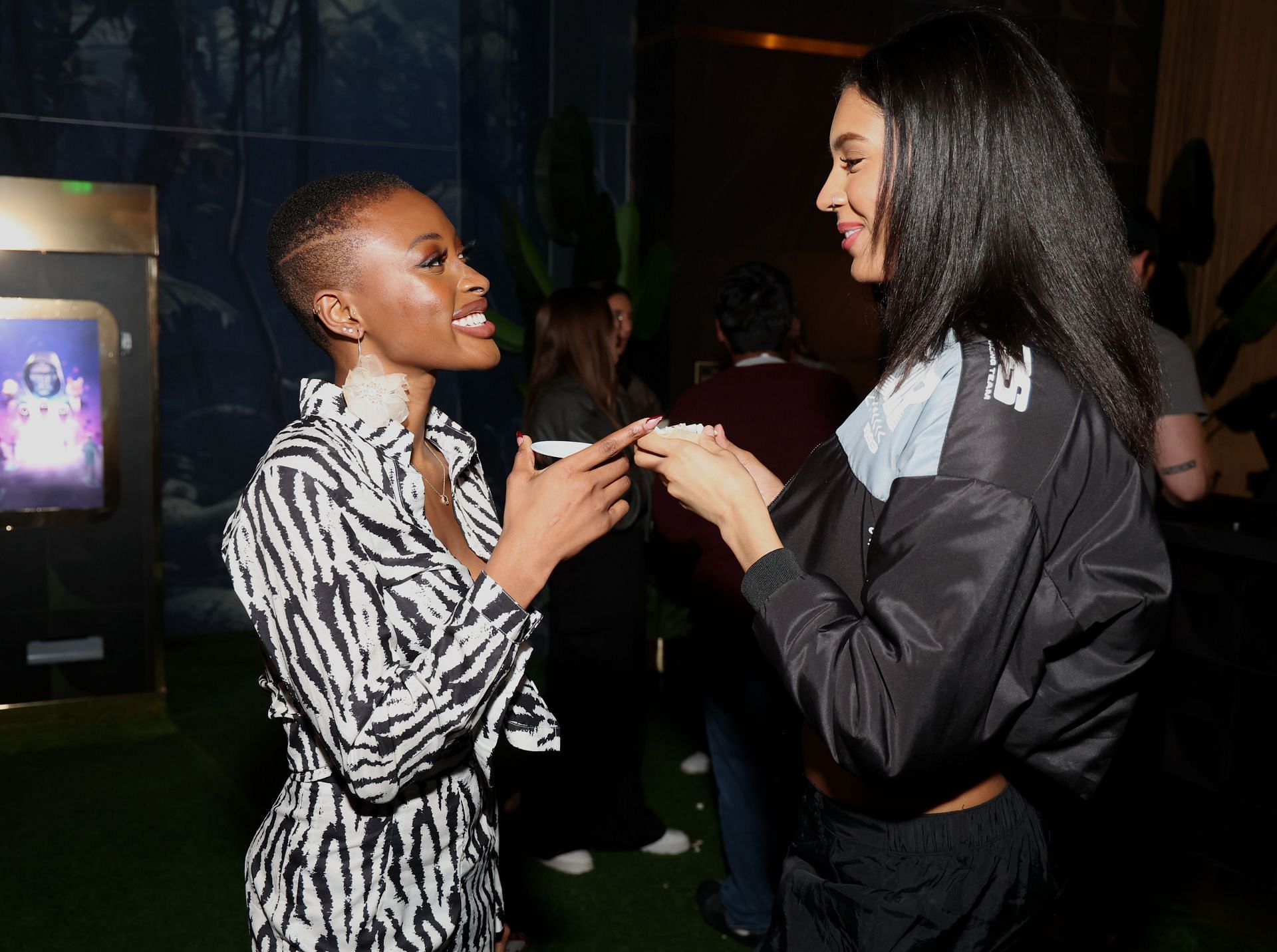 Tolu at the Netflix Reality Stars Squid Game: The Trials (Image via Getty Images)