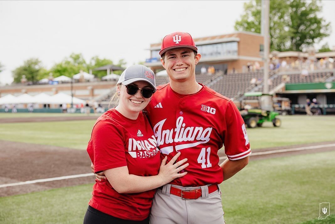 In Photos: Indiana's Ty Bothwell proposes to GF after losing bet to HC ...