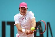 Joao Fonseca at the 2024 Mutua Madrid Open