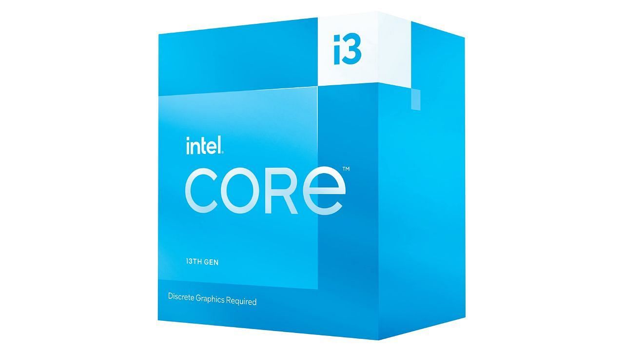 The Intel Core i3-13100F is another one of the best budget Intel CPUs for gaming in 2024 (Image via Intel)