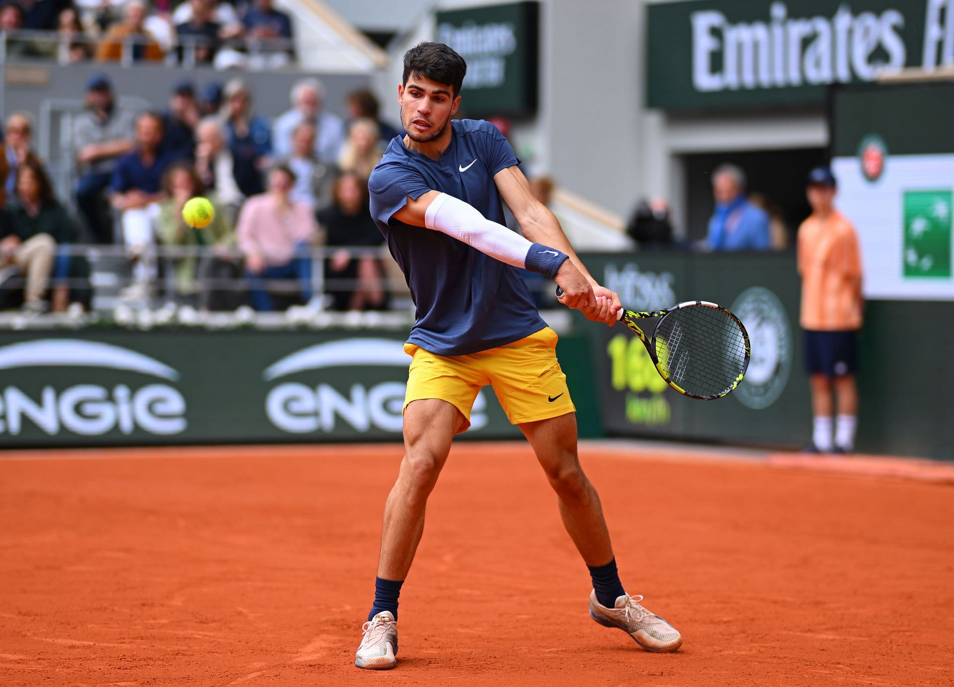 Carlos Alcaraz at the 2024 French Open