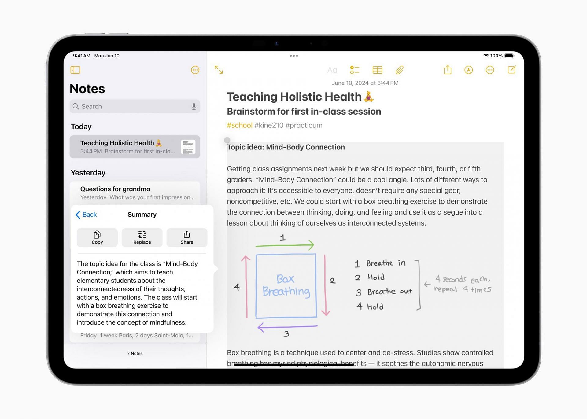 iPad&#039;s new Calculator app is one of the coolest AI features (Image via Apple)