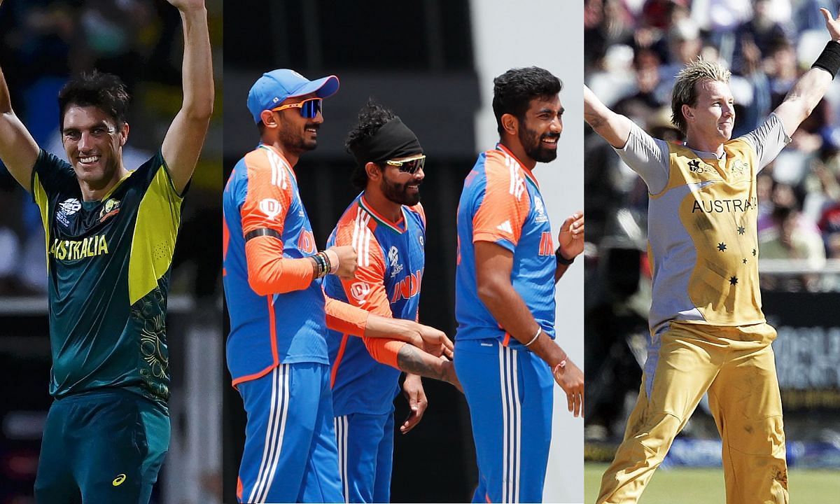 पैट कमिंस की हैट्रिक से बना अनोखा संयोग (Photo Credit - Getty/BCCI/ESPNcricinfo)
