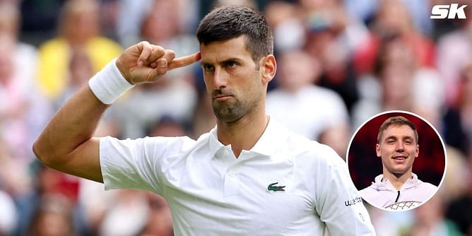 "Novak Djokovic is just something else" - Hamad Medjedovic in awe of Serb's "insane" healing as he trains for Wimbledon just weeks after knee surgery