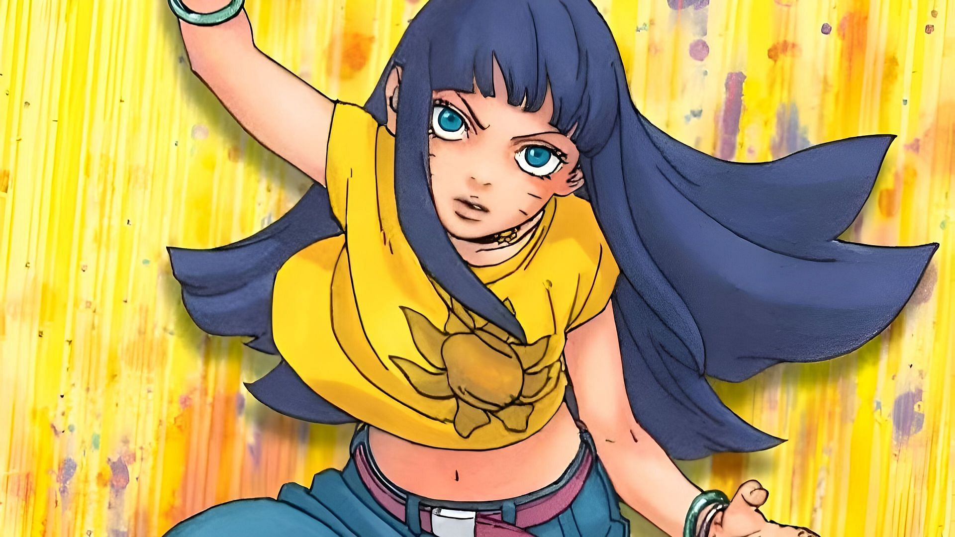 Himawari as seen in the manga (Image via Shueisha)