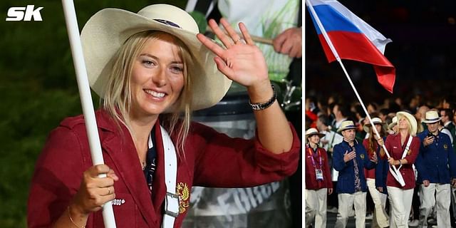 Had to read the text 5 times & read it to other people to make sure": When  Maria Sharapova was honored to be Russia's flag bearer at London Olympics