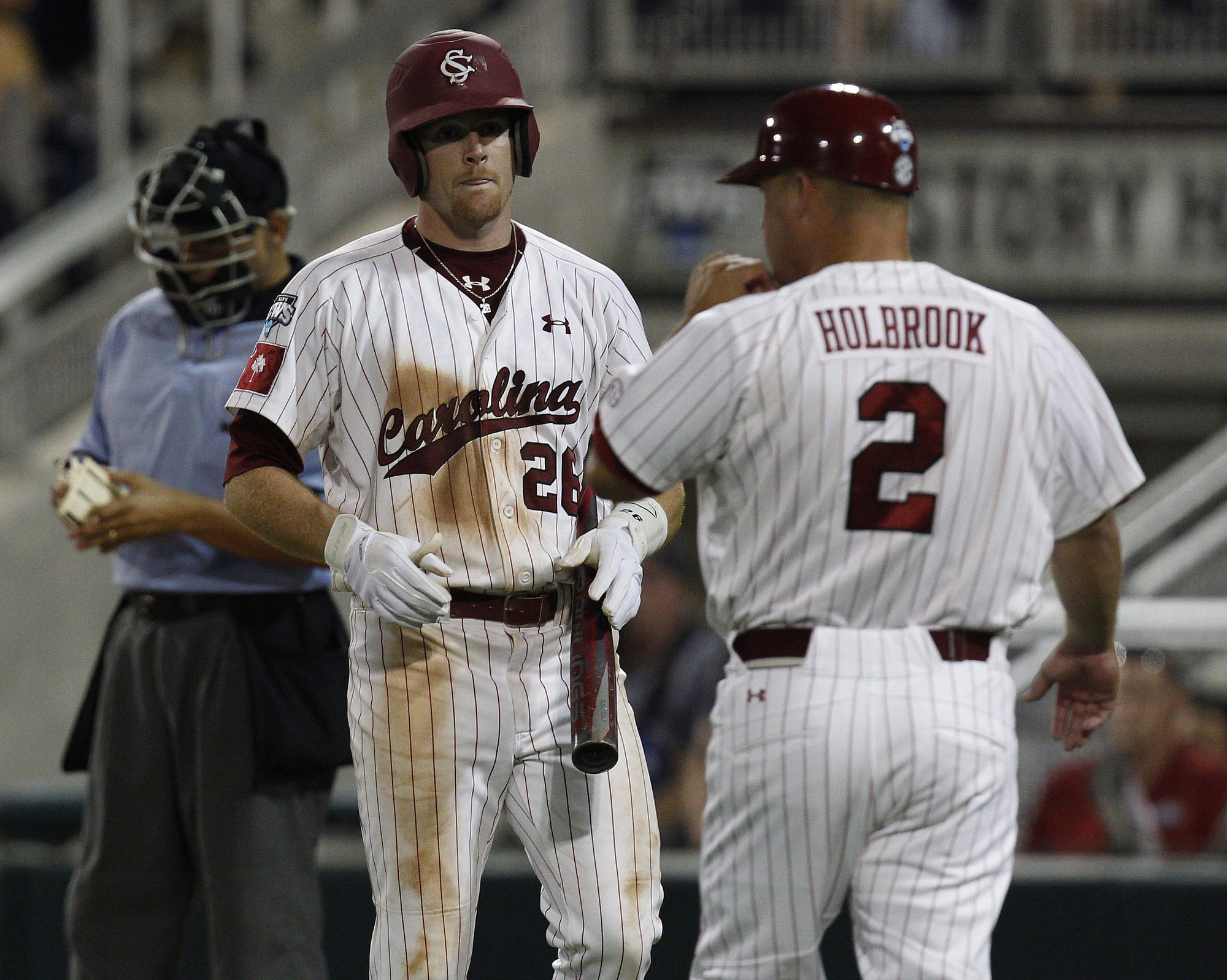 NCAA Baseball: College World Series-Arkansas vs South Carolina