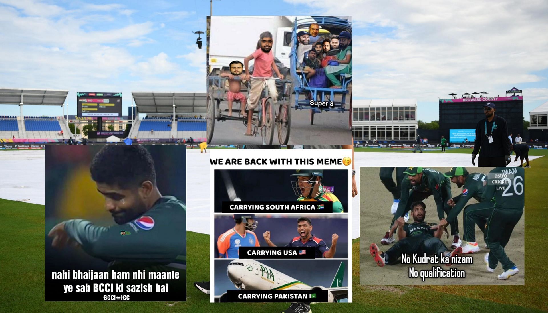 Fans share memes after Pakistan