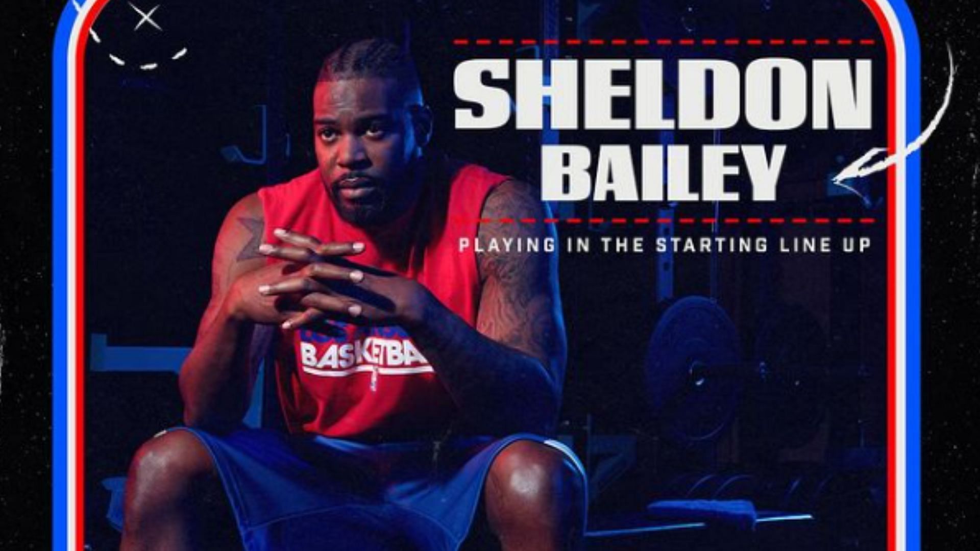 Sheldon Bailey as DeAndre Jordan (Image via Instagram/@bigshelbailey)