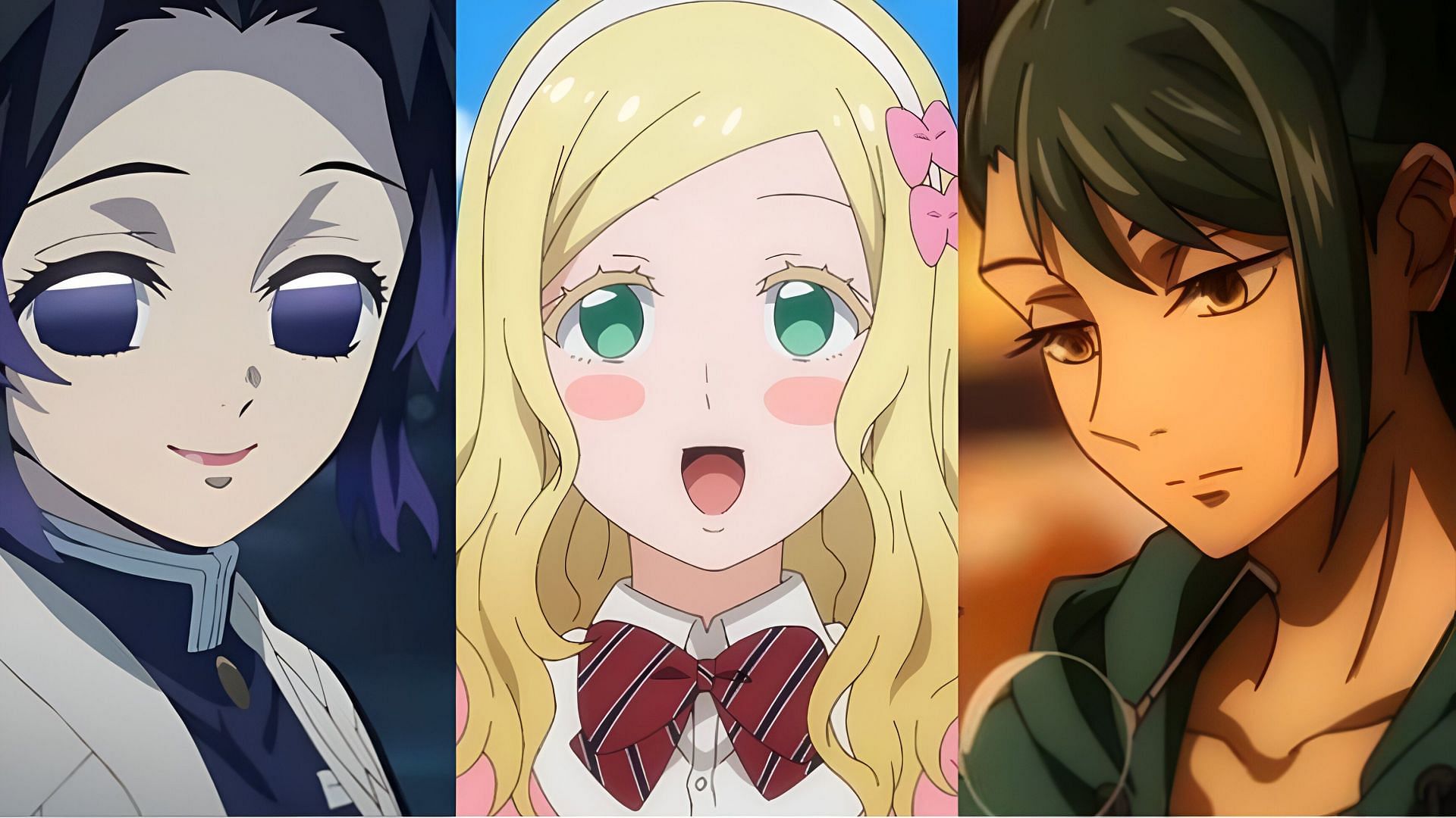 11 Female anime side characters that stole the show (Image via MAPPA, Ufotable, and Lay-Duce)