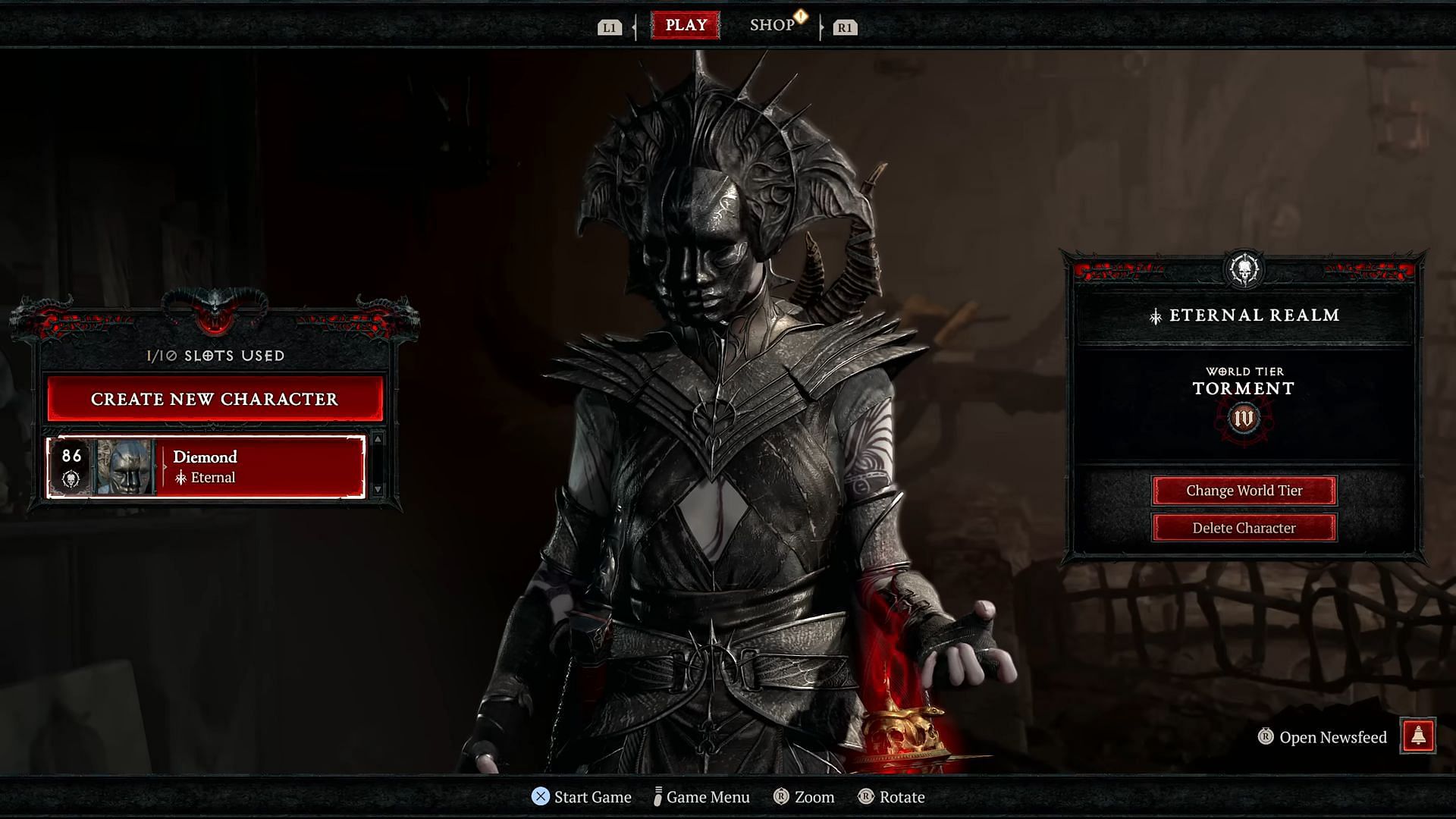 Diablo 4 offers in-depth character customization (Image via Blizzard Entertainment)