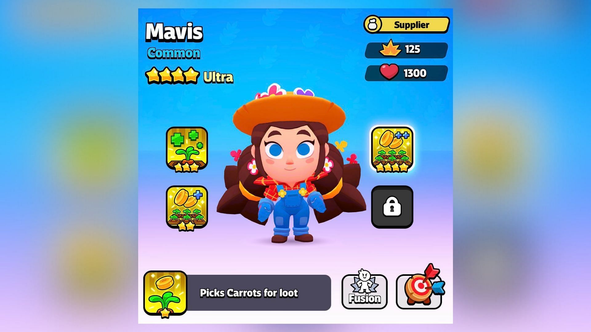 Mavis ultra evolution in Squad Busters (Image via SuperCell)