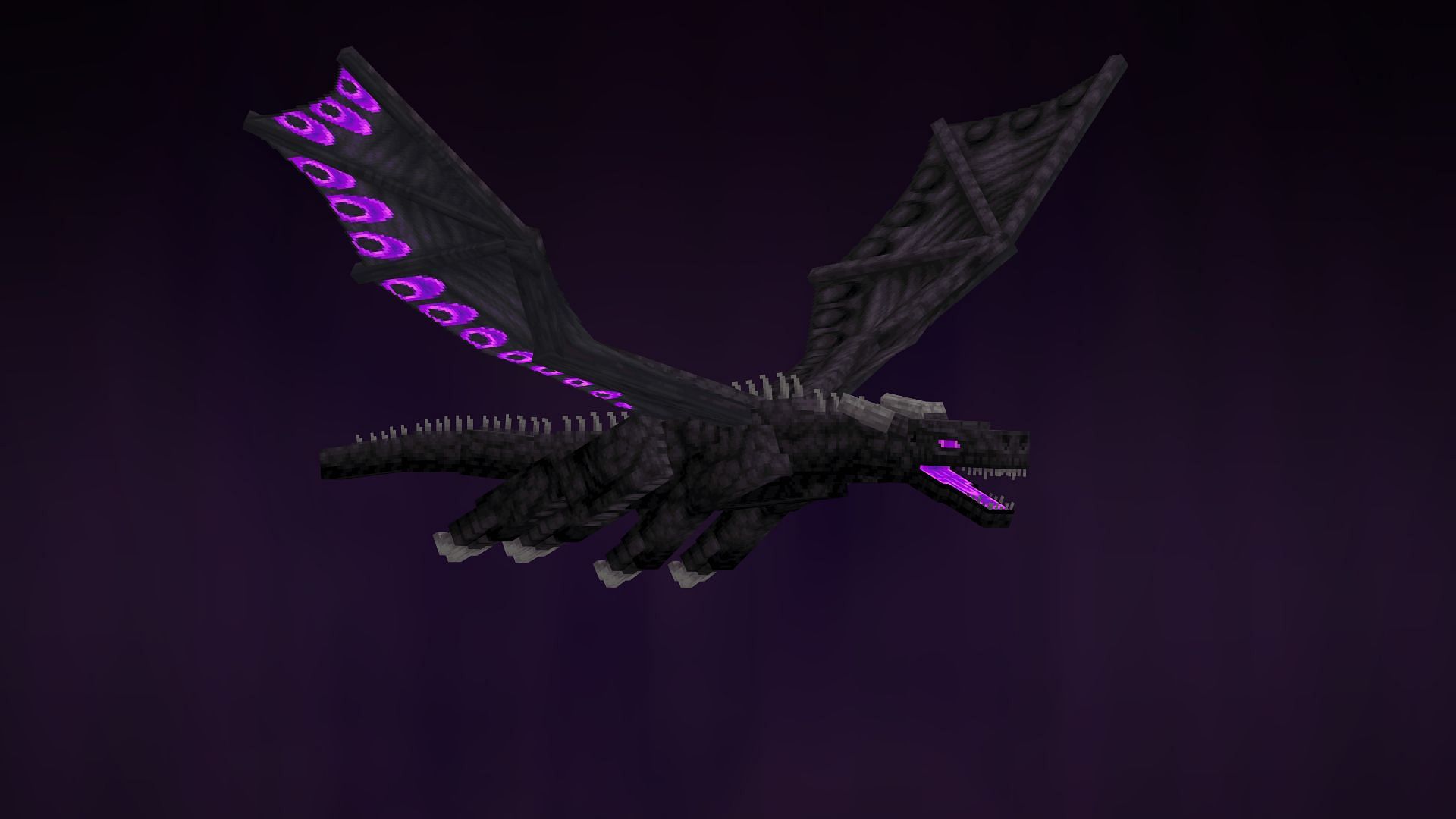 Tender Dragon makes Minecraft&#039;s Ender Dragon a much more fearsome-looking foe (Image via Proddy/Modrinth)