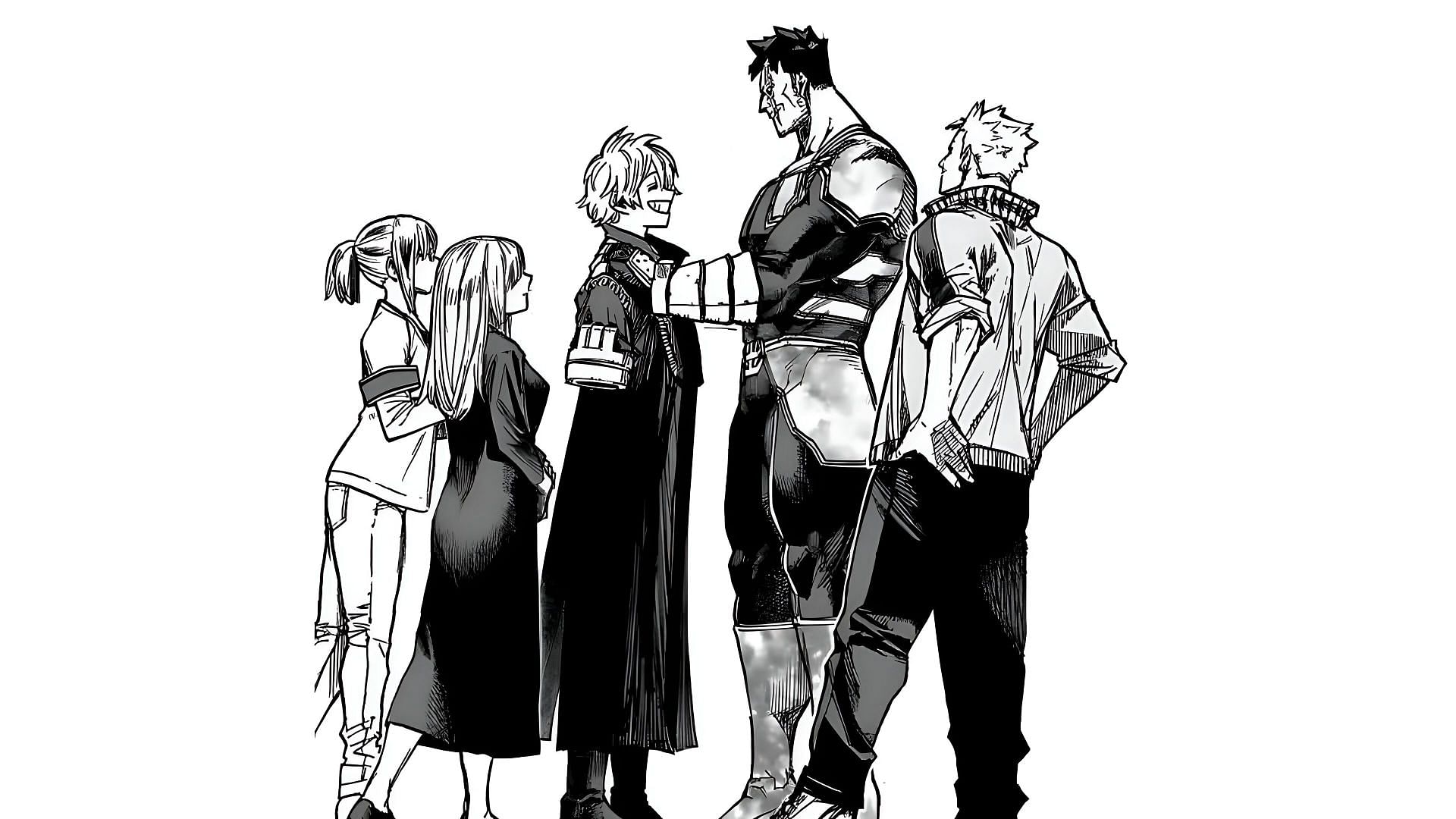 Horikoshi gives the Todoroki family the emotional reunion they badly needed in My Hero Academia chapter 426 (Image via Shueisha)