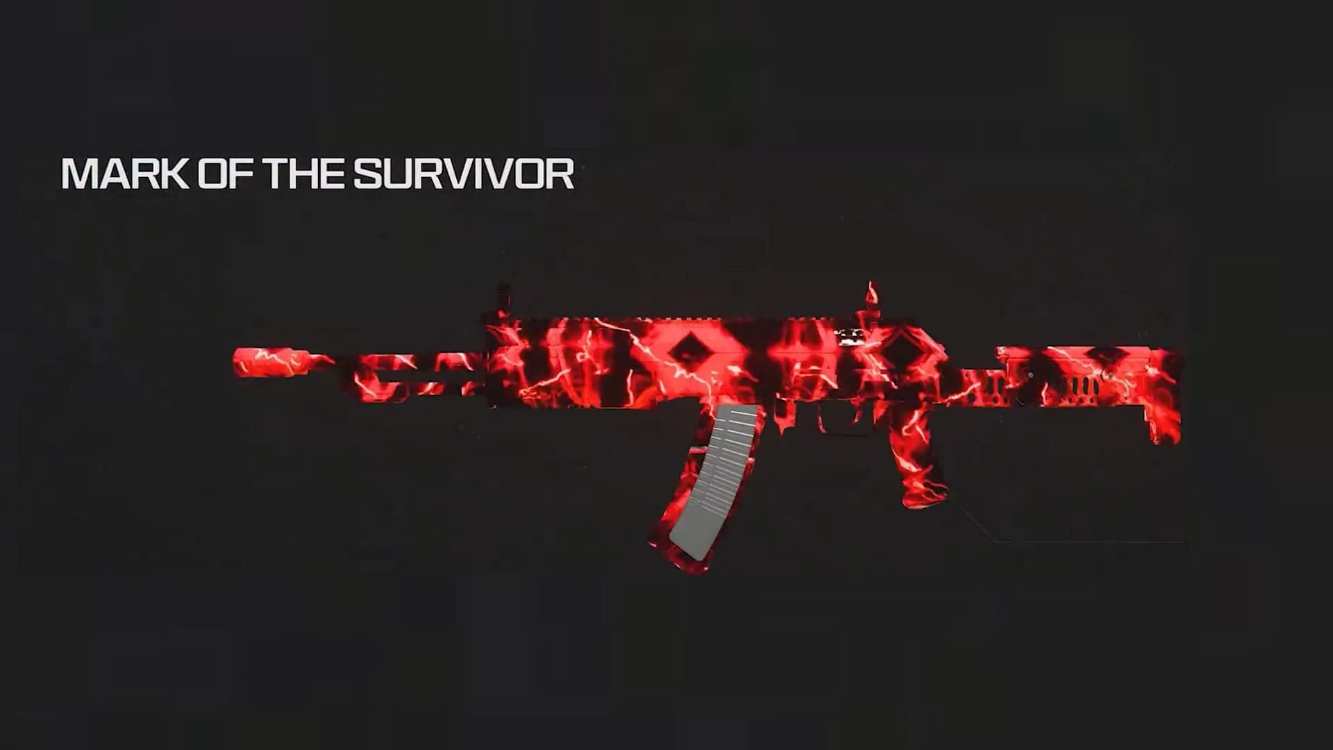 Mark of the Survivor Camo MW3 Zombies