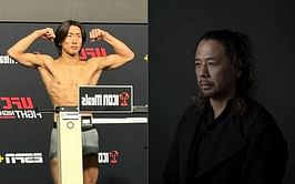 Ariel Helwani reacts to WWE Superstar Shinsuke Nakamura joining Rei Tsuruya's corner for his UFC 303 fight: "Walk out to the song now too"