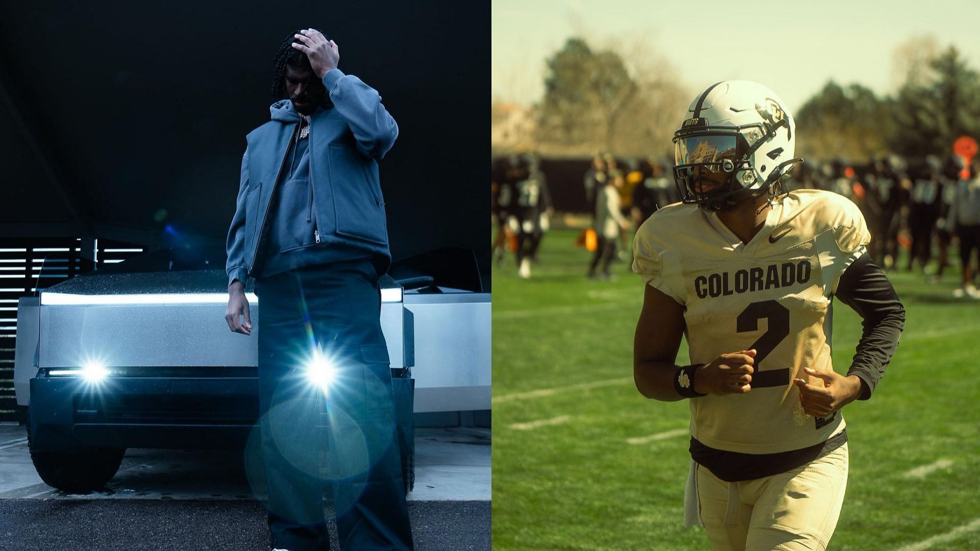 Colorado quarterback Shedeur Sanders 