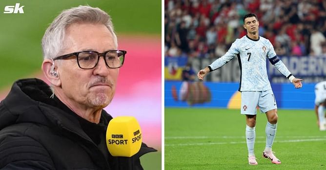 "He must be quite tough to manage" – Gary Lineker shares observation about 'angry' Cristiano Ronaldo in Portugal's Euro 2024 squad