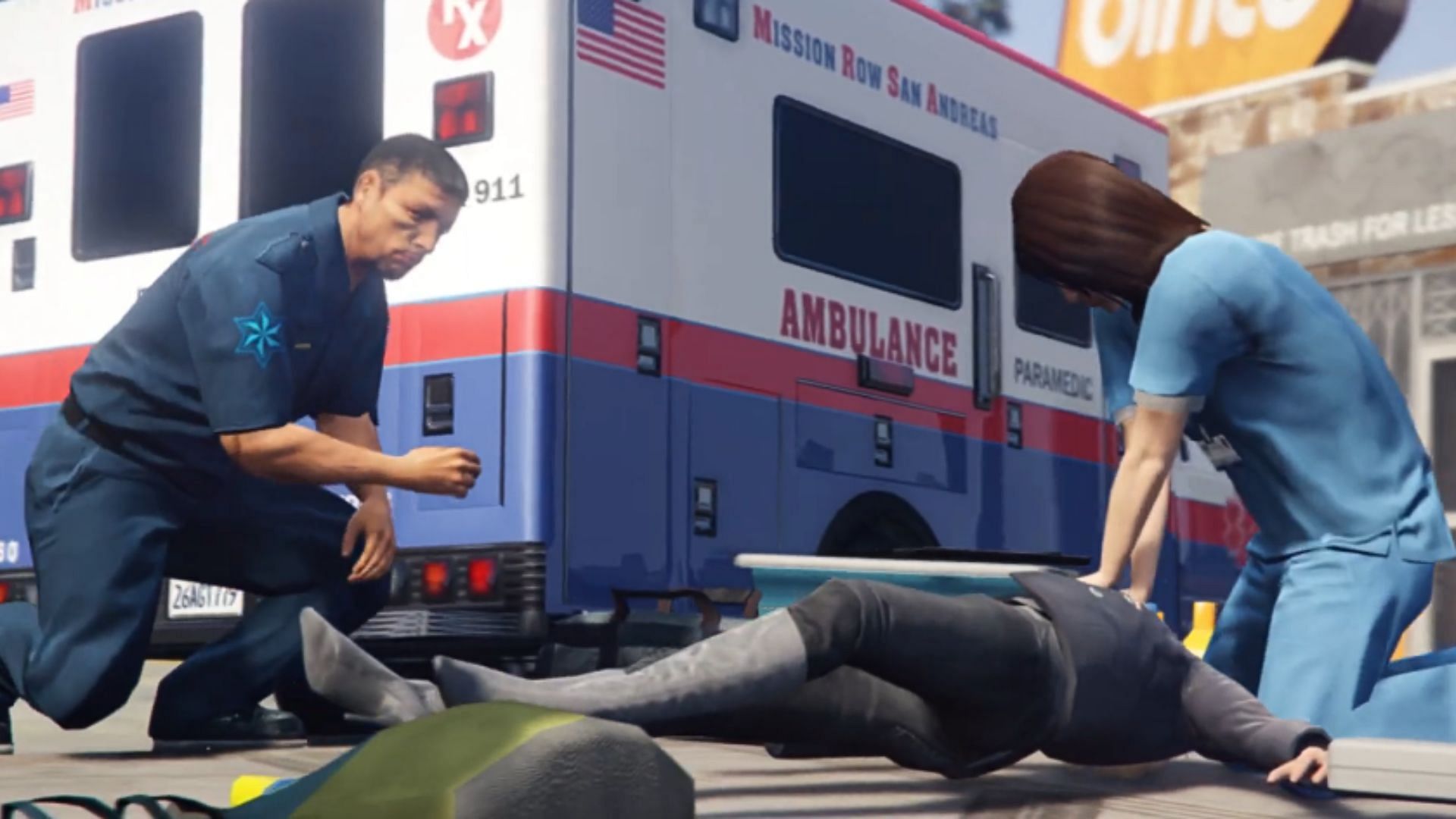 You can roleplay as a medic in GTA World Roleplay (Image via YouTube/GTA WORLD RP)