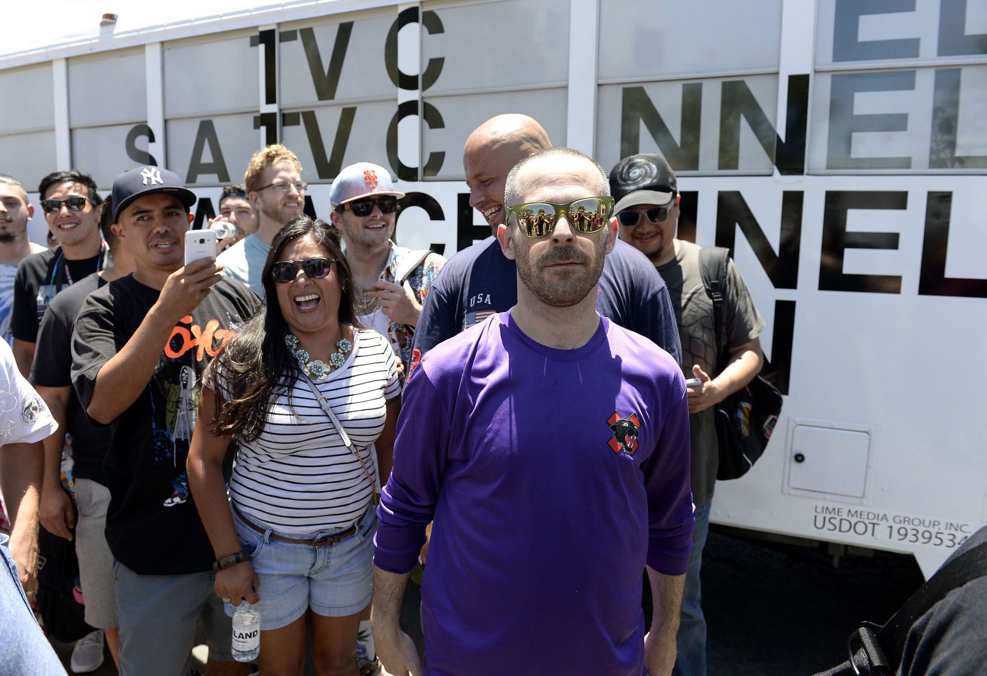 Action Bronson At The &quot;VICELAND&quot; Comic-Con Party Bus