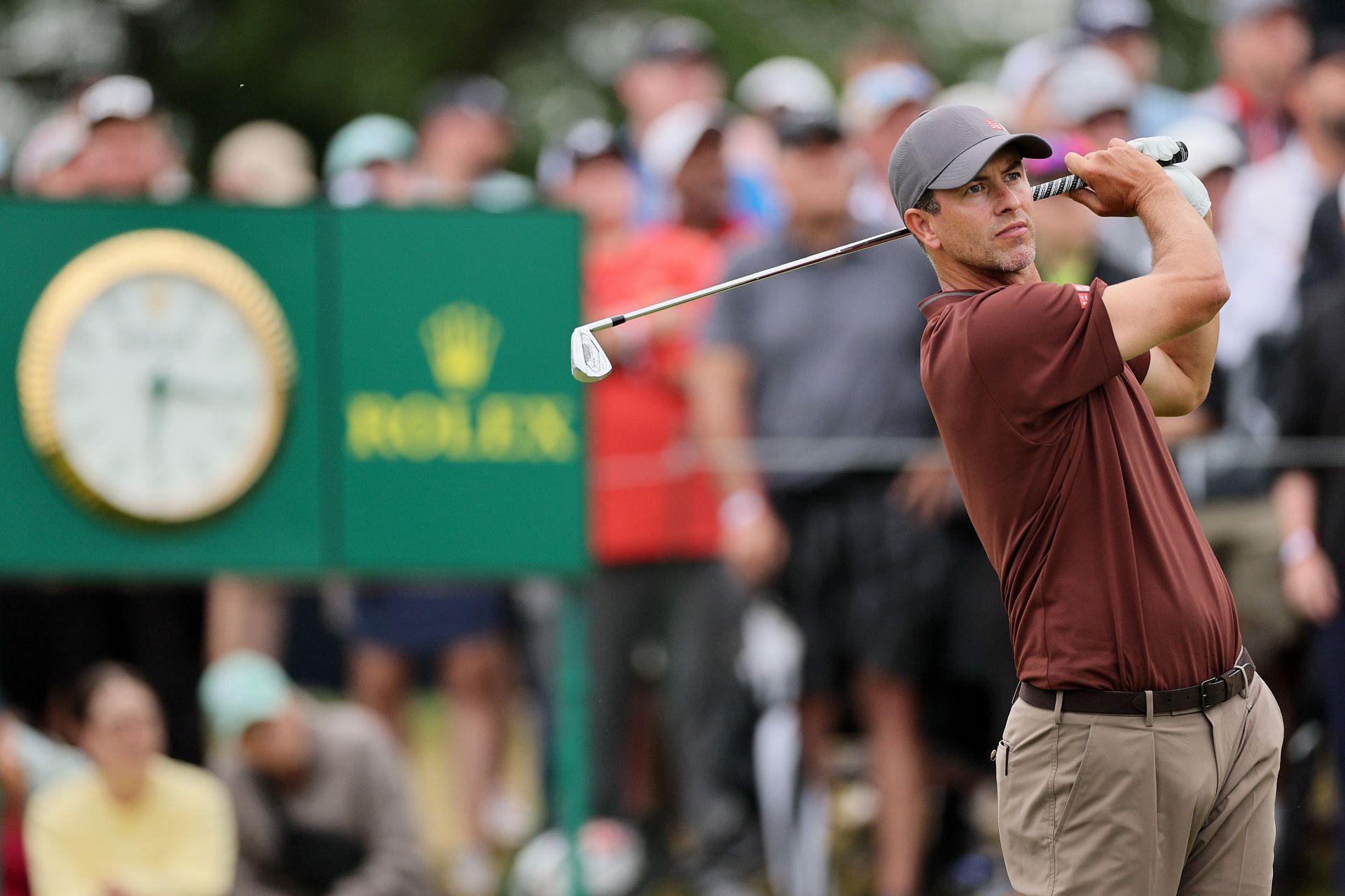 Adam Scott made it into the US Open field