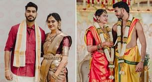 [In Pictures] “Everything I ever imagined” – KKR’s Venkatesh Iyer shares wedding pictures with wife Shruti